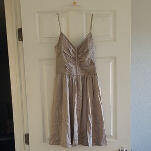 Banana Republic Taupe Mini Dress